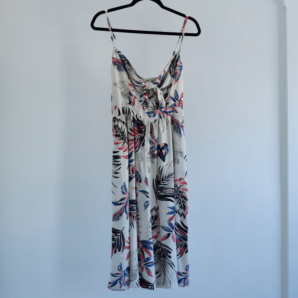 Cute Hawaiian style midi dress